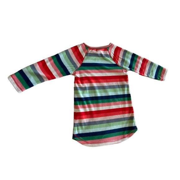 Gap Kids Striped Pajamas Nightgown Girls 4 - Picture 2 of 4